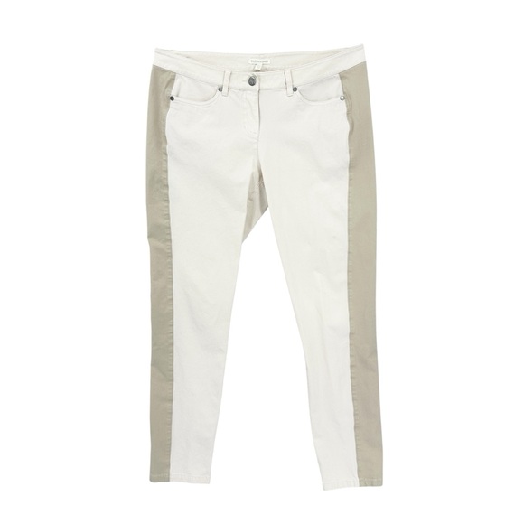 Eileen Fisher Pants - EILEEN FISHER Pants Side Stripe Slim Ankle Organic Cotton